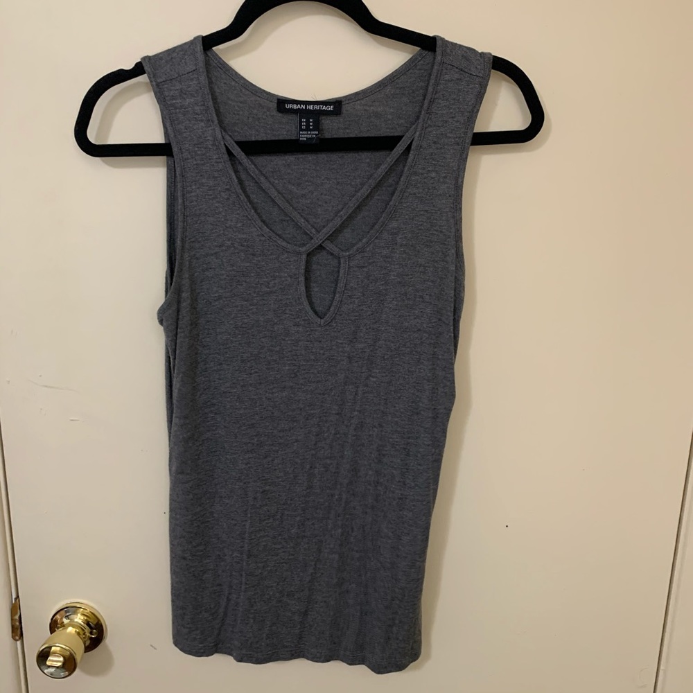 Gray Tank Top